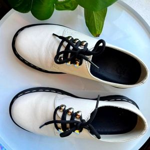 White Dr. Martens..